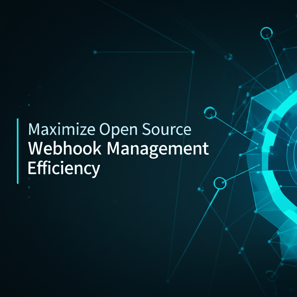 Maximize Open Source Webhook Management Efficiency