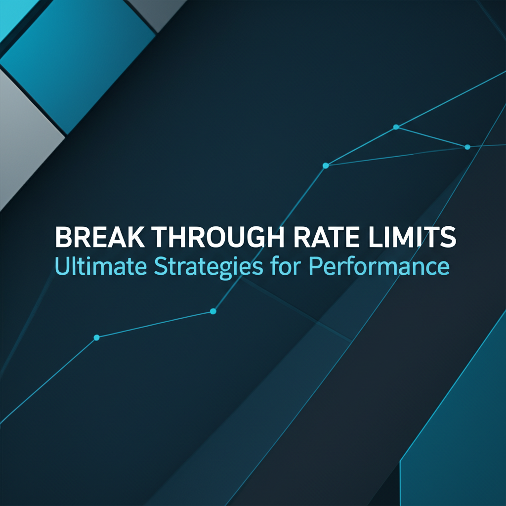 Break Through Rate Limits: Ultimate Strategies for Performance