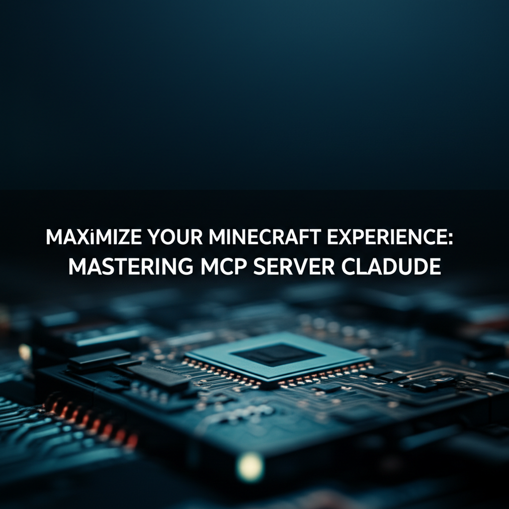 Maximize Your Minecraft Experience: Mastering MCP Server Claude
