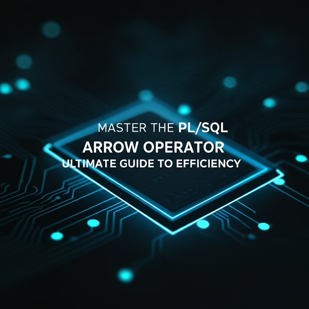Master the PL/SQL Arrow Operator: Ultimate Guide to Efficiency