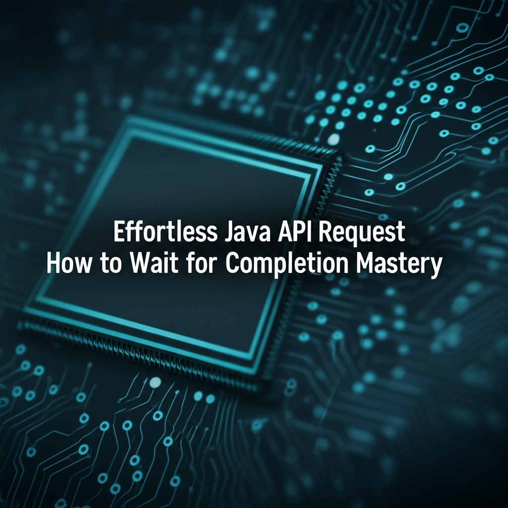 Effortless Java API Request: How to Wait for Completion Mastery