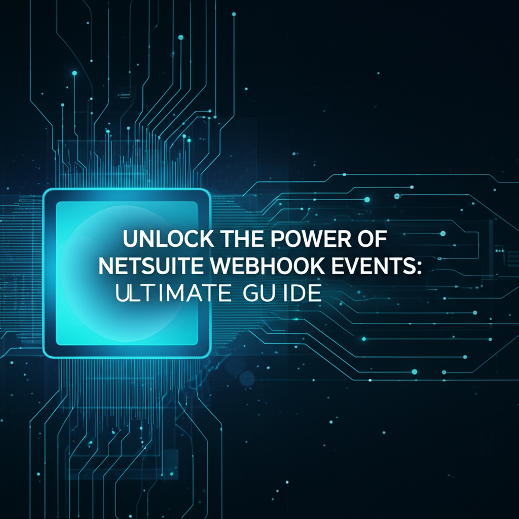 Unlock the Power of Netsuite Webhook Events: Ultimate Guide