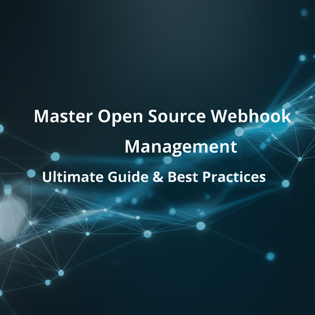 Master Open Source Webhook Management: Ultimate Guide & Best Practices