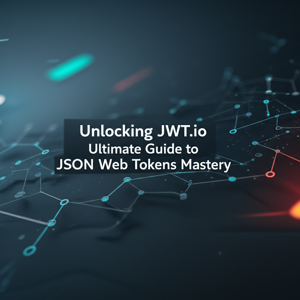 Unlocking JWT.io: Ultimate Guide to JSON Web Tokens Mastery