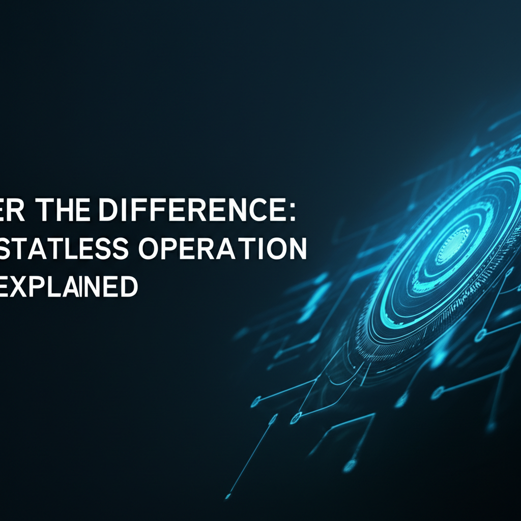 Master the Difference: Caching vs Stateless Operation Explained