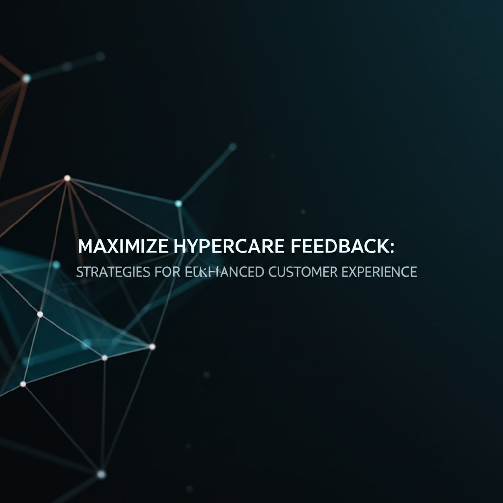 Maximize Hypercare Feedback: Strategies for Enhanced Customer Experience