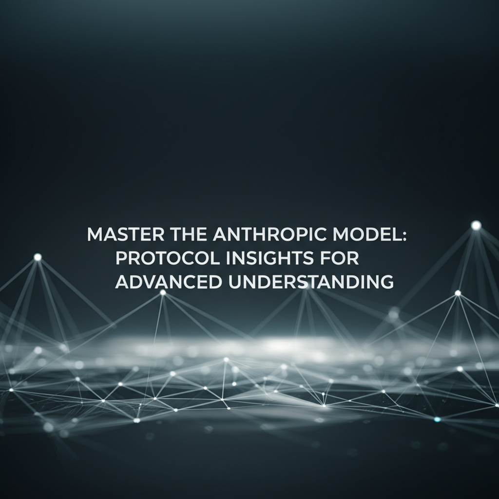 Master the Anthropic Model: Protocol Insights for Advanced Understanding