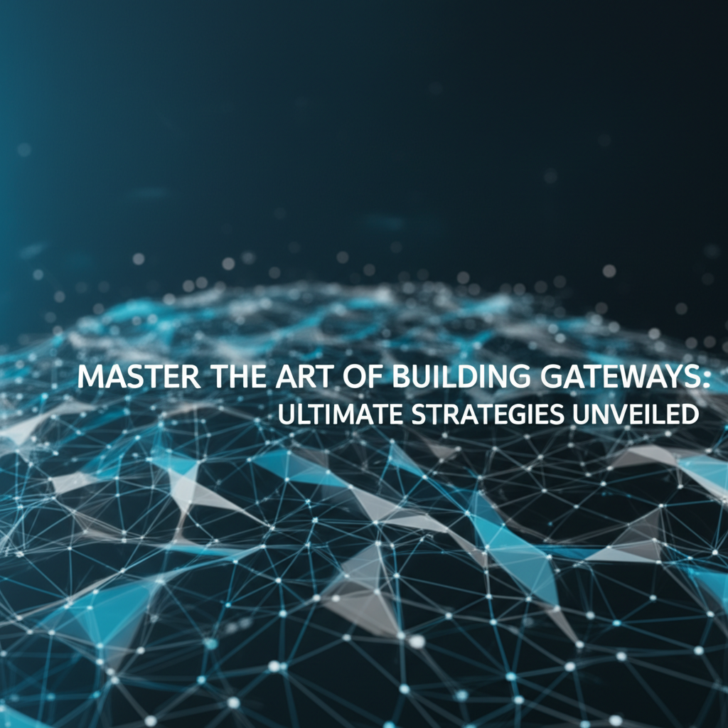 Master the Art of Building Gateways: Ultimate Strategies Unveiled