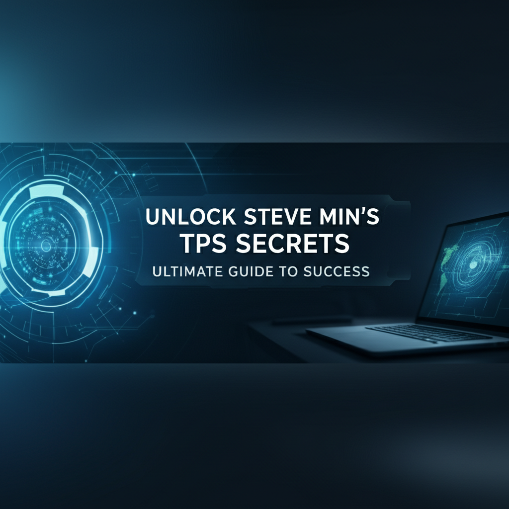 Unlock Steve Min's TPS Secrets: Ultimate Guide to Success