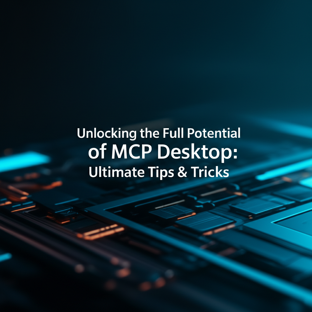Unlocking the Full Potential of MCP Desktop: Ultimate Tips & Tricks