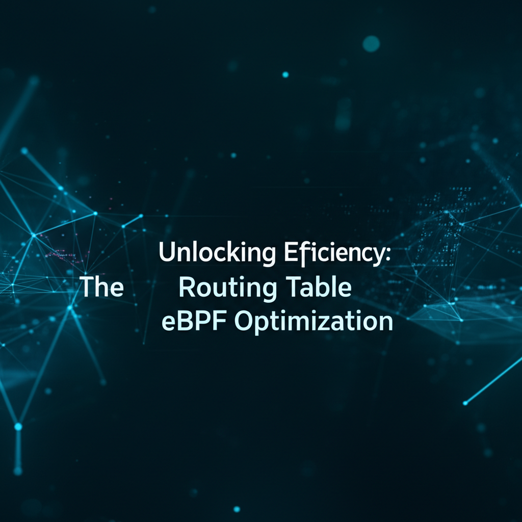 Unlocking Efficiency: The Ultimate Guide to Routing Table eBPF Optimization