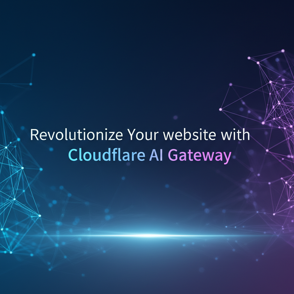 Revolutionize Your Website with Cloudflare AI Gateway: Ultimate Guide
