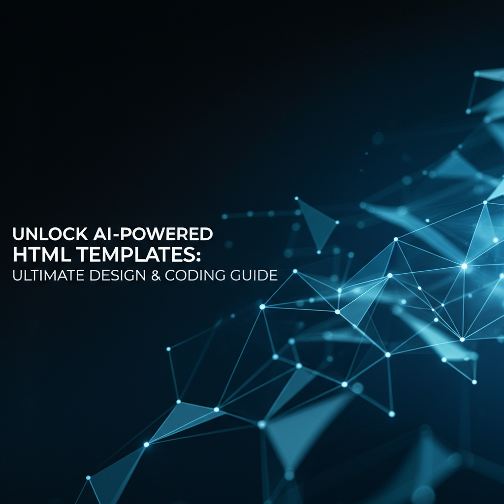 Unlock AI-Powered HTML Templates: Ultimate Design & Coding Guide