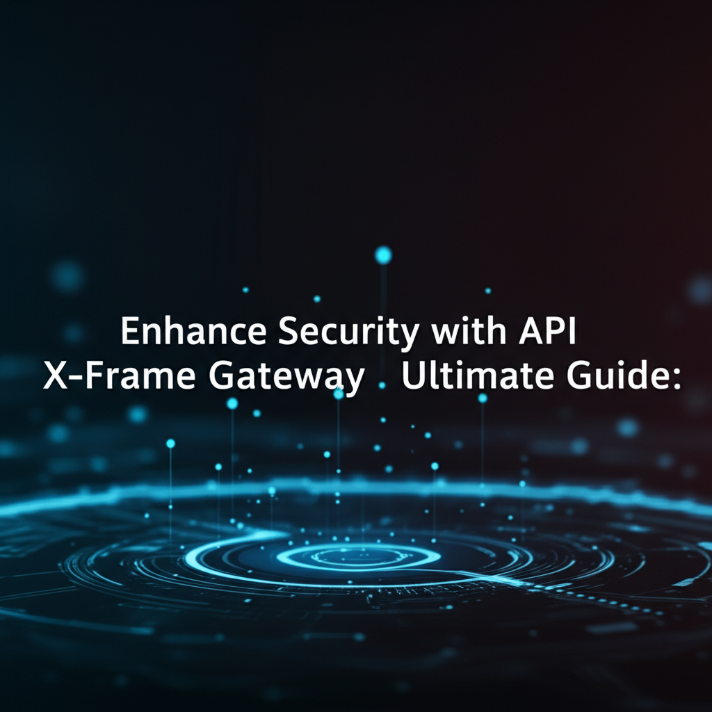 Enhance Security with API Gateway X-Frame Options Update: Ultimate Guide