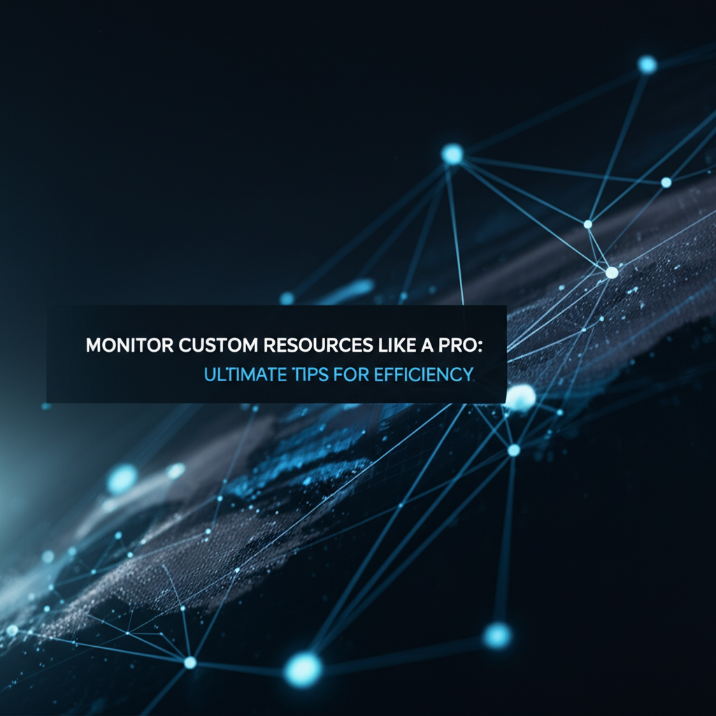Monitor Custom Resources Like a Pro: Ultimate Tips for Efficiency