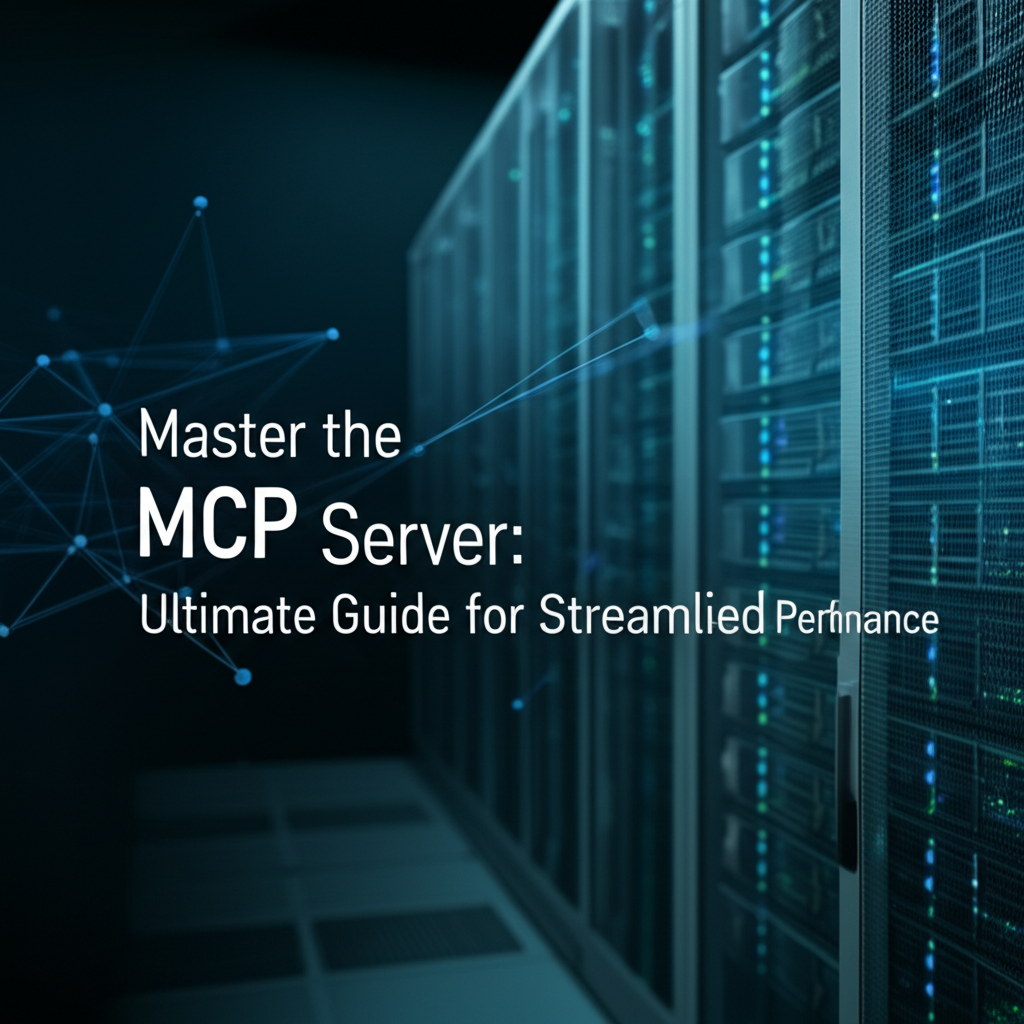 Master the MCP Server: Ultimate Guide for Streamlined Performance