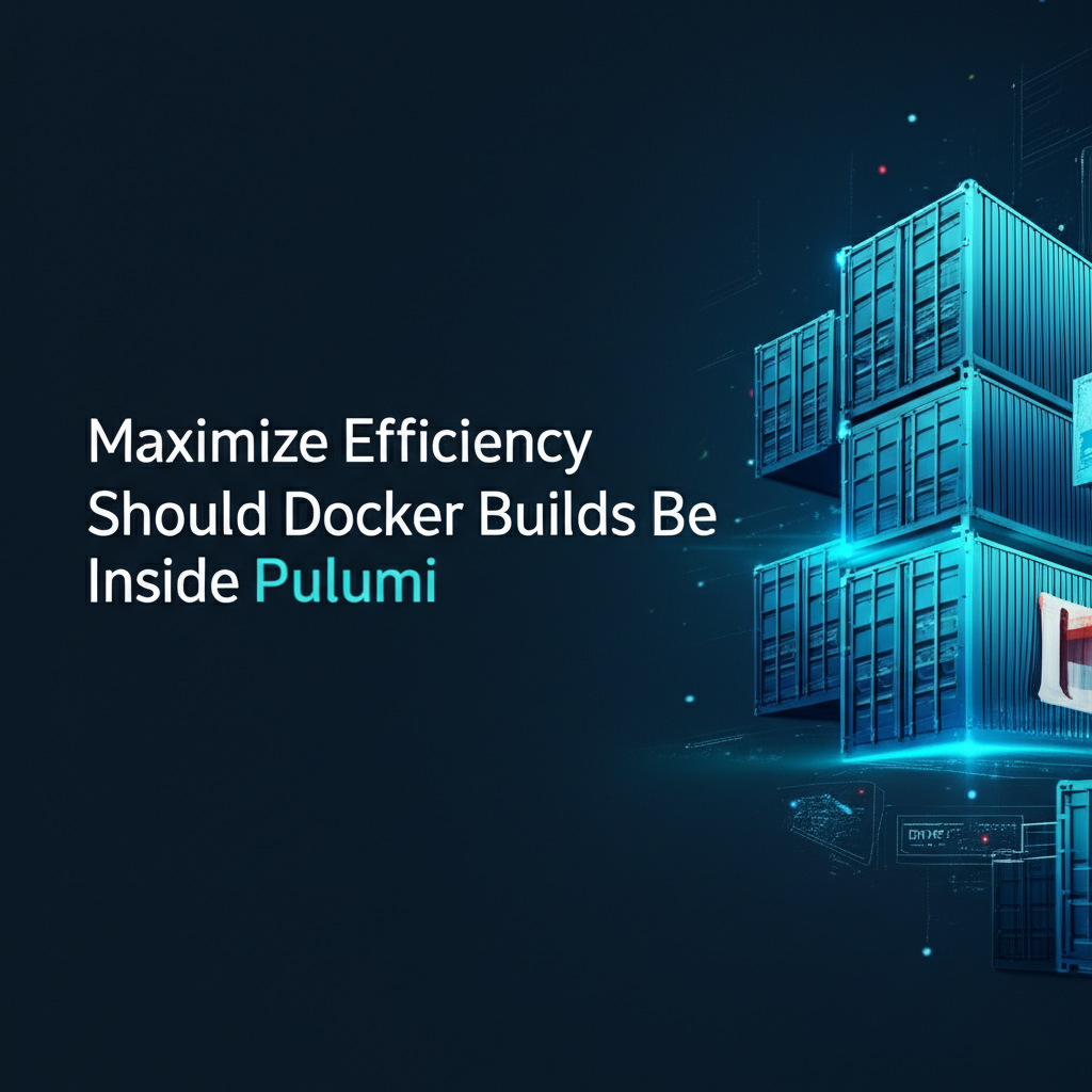 Maximize Efficiency: Should Docker Builds Be Inside Pulumi?