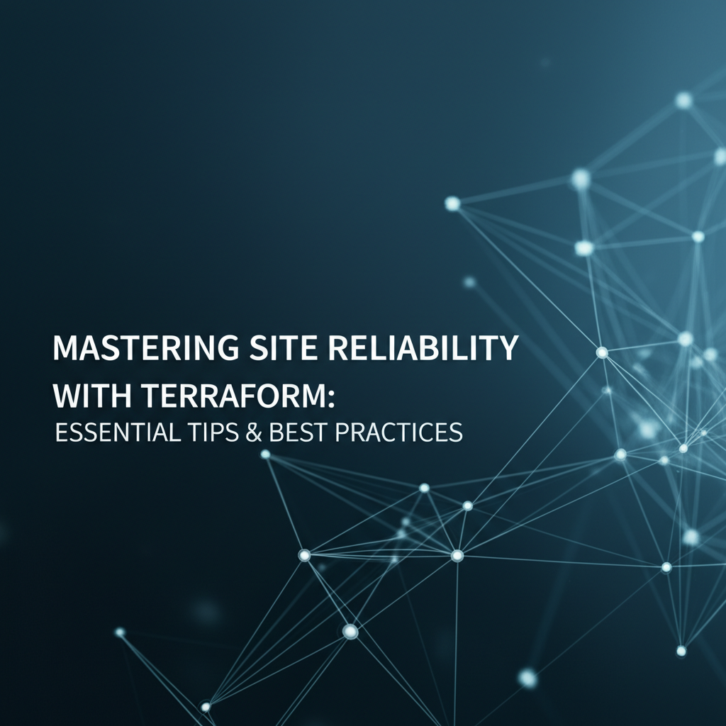 Mastering Site Reliability with Terraform: Essential Tips & Best Practices