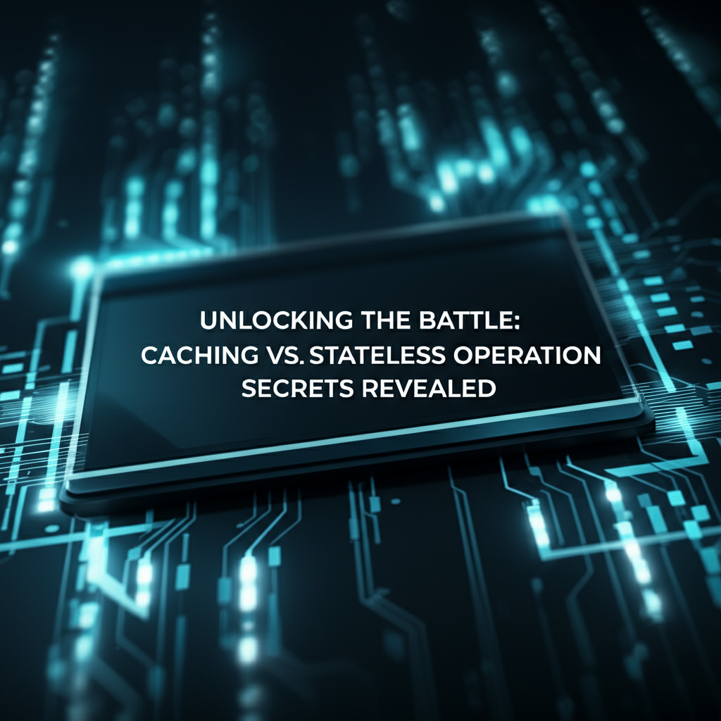 Unlocking the Battle: Caching vs Stateless Operation Secrets Revealed