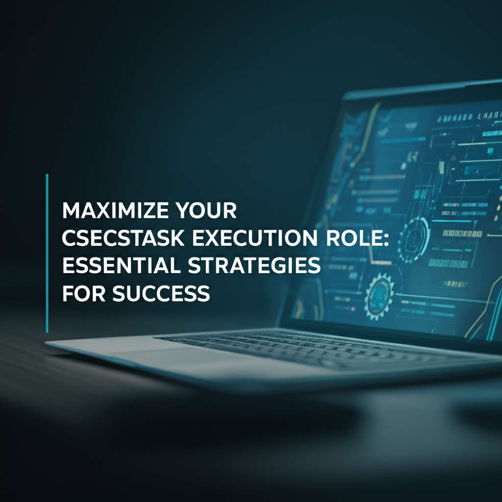 Maximize Your CSECSTask Execution Role: Essential Strategies for Success