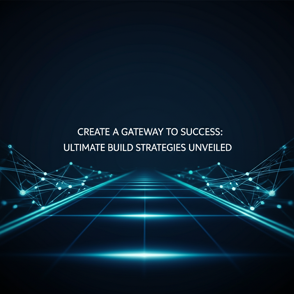Create a Gateway to Success: Ultimate Build Strategies Unveiled