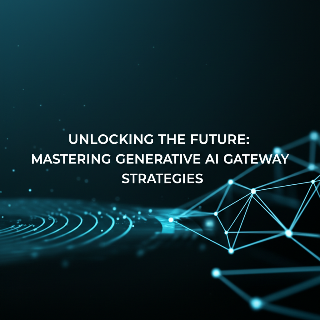 Unlocking the Future: Mastering Generative AI Gateway Strategies