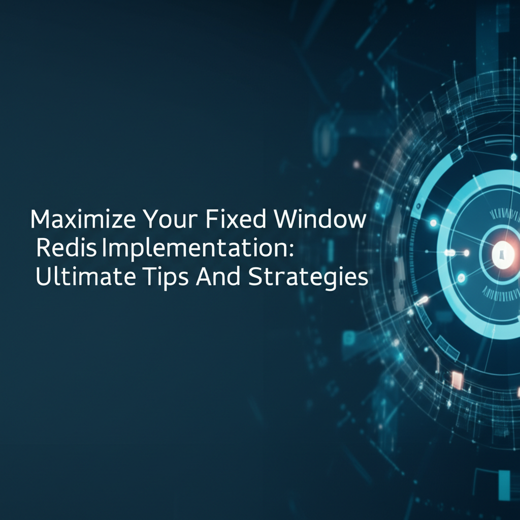 Maximize Your Fixed Window Redis Implementation: Ultimate Tips and Strategies