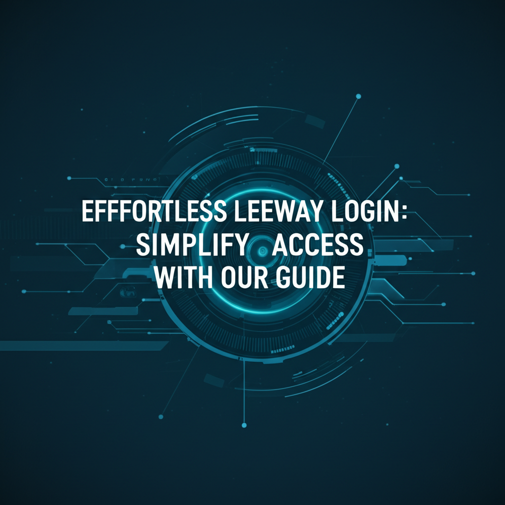 Effortless Leeway Login: Simplify Access with Our Guide