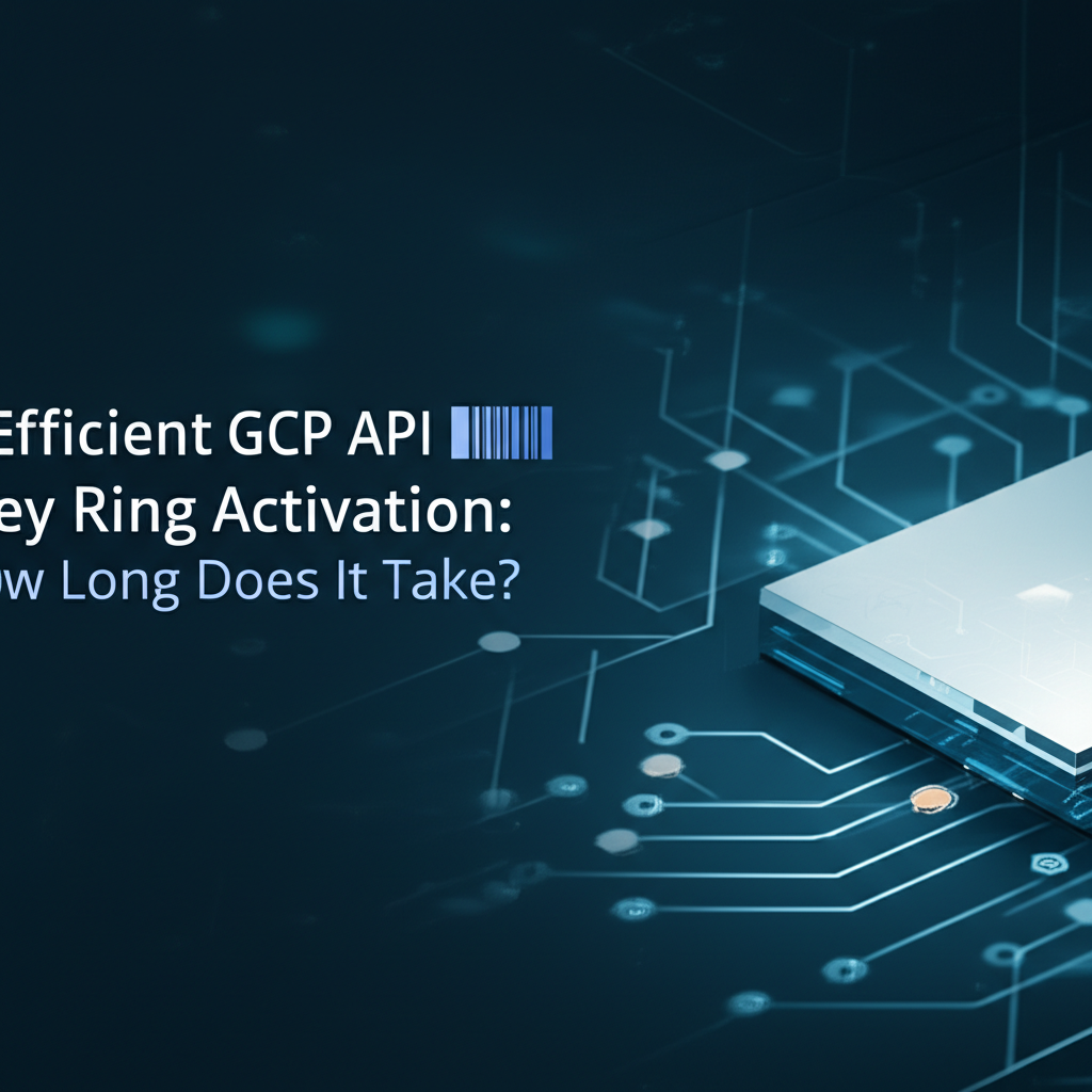 Efficient GCP API Key Ring Activation: How Long Does It Take?