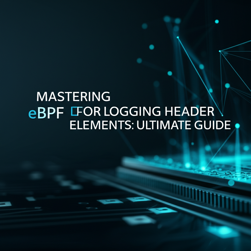 Mastering EBPF for Logging Header Elements: Ultimate Guide