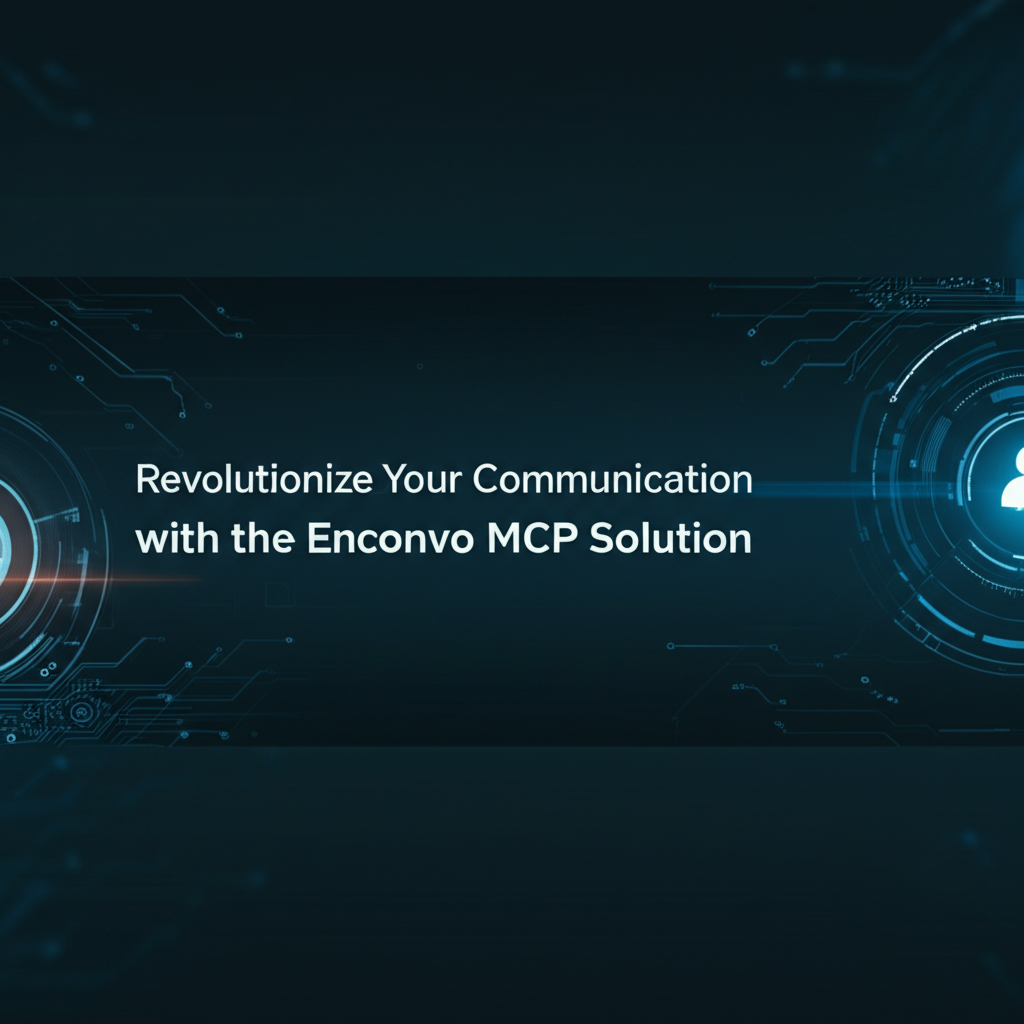 Revolutionize Your Communication with the Enconvo MCP Solution