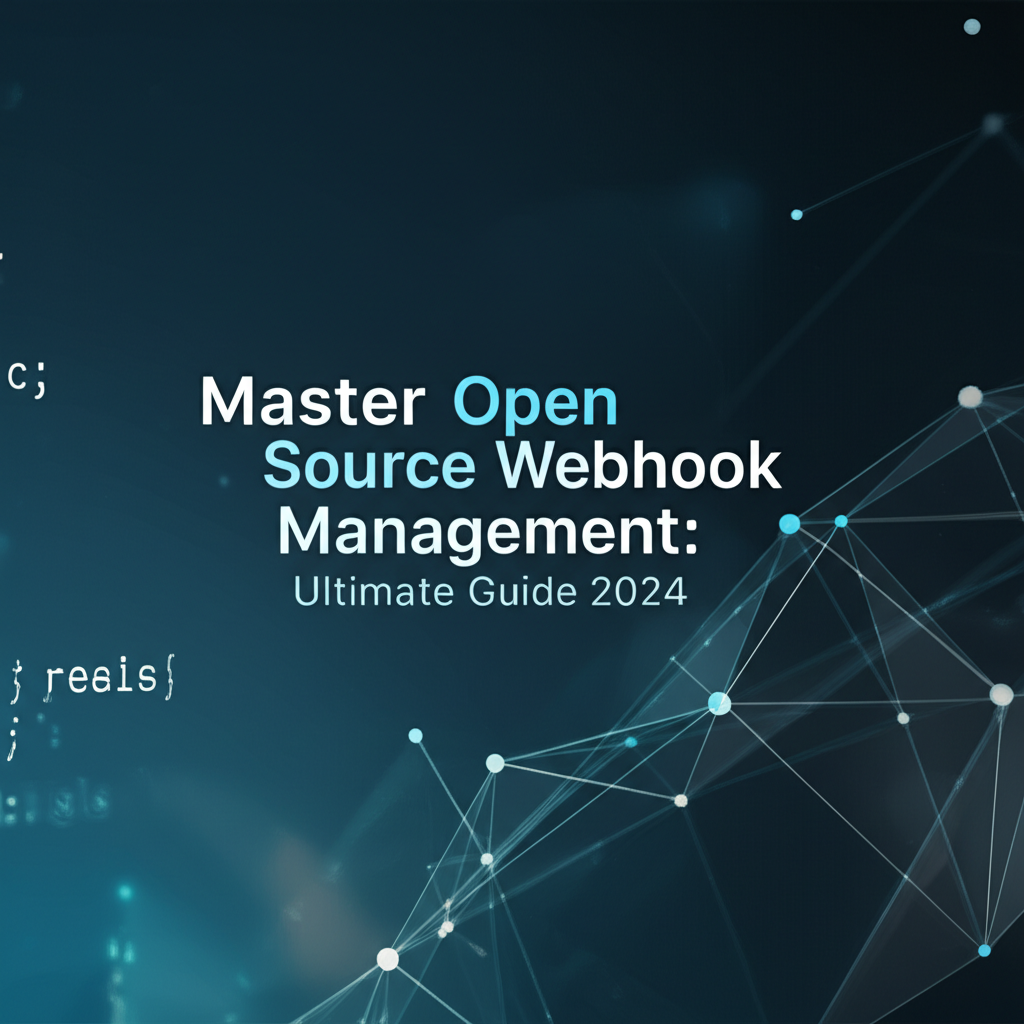 Master Open Source Webhook Management: Ultimate Guide 2024