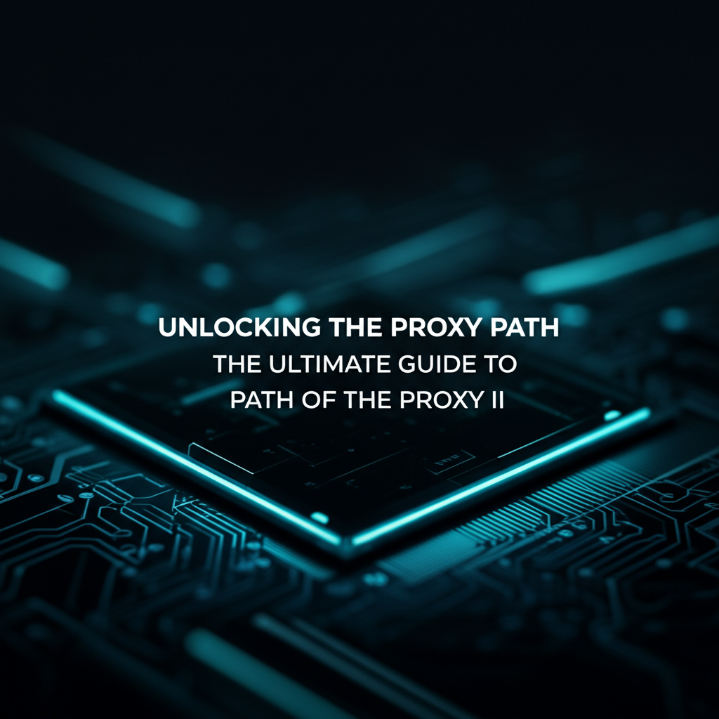 Unlocking the Proxy Path: The Ultimate Guide to Path of the Proxy II