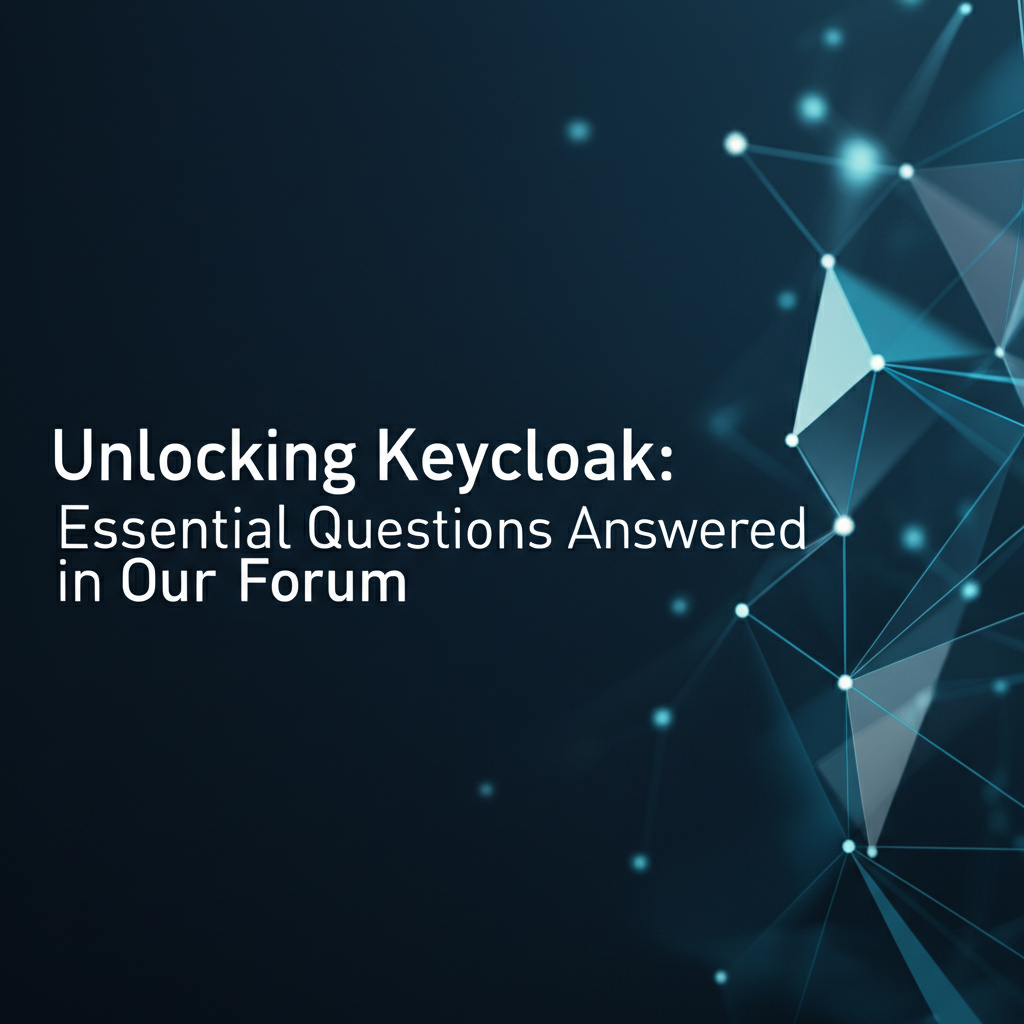 Unlocking Keycloak: Essential Questions Answered in Our Forum