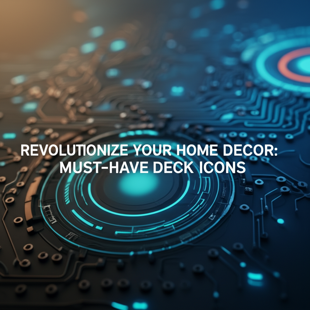 Revolutionize Your Home Decor: Must-Have Home Deck Icons