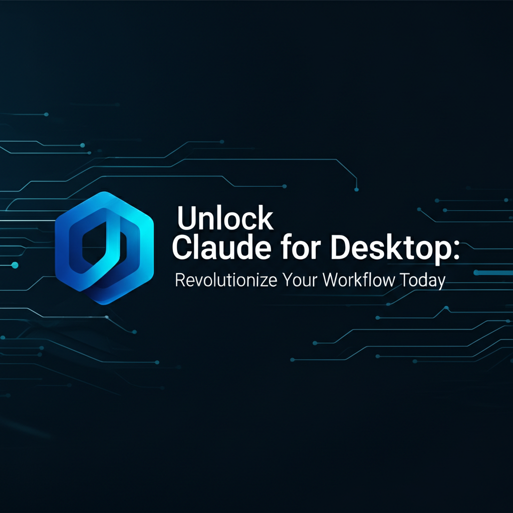 Unlock Claude for Desktop: Revolutionize Your Workflow Today