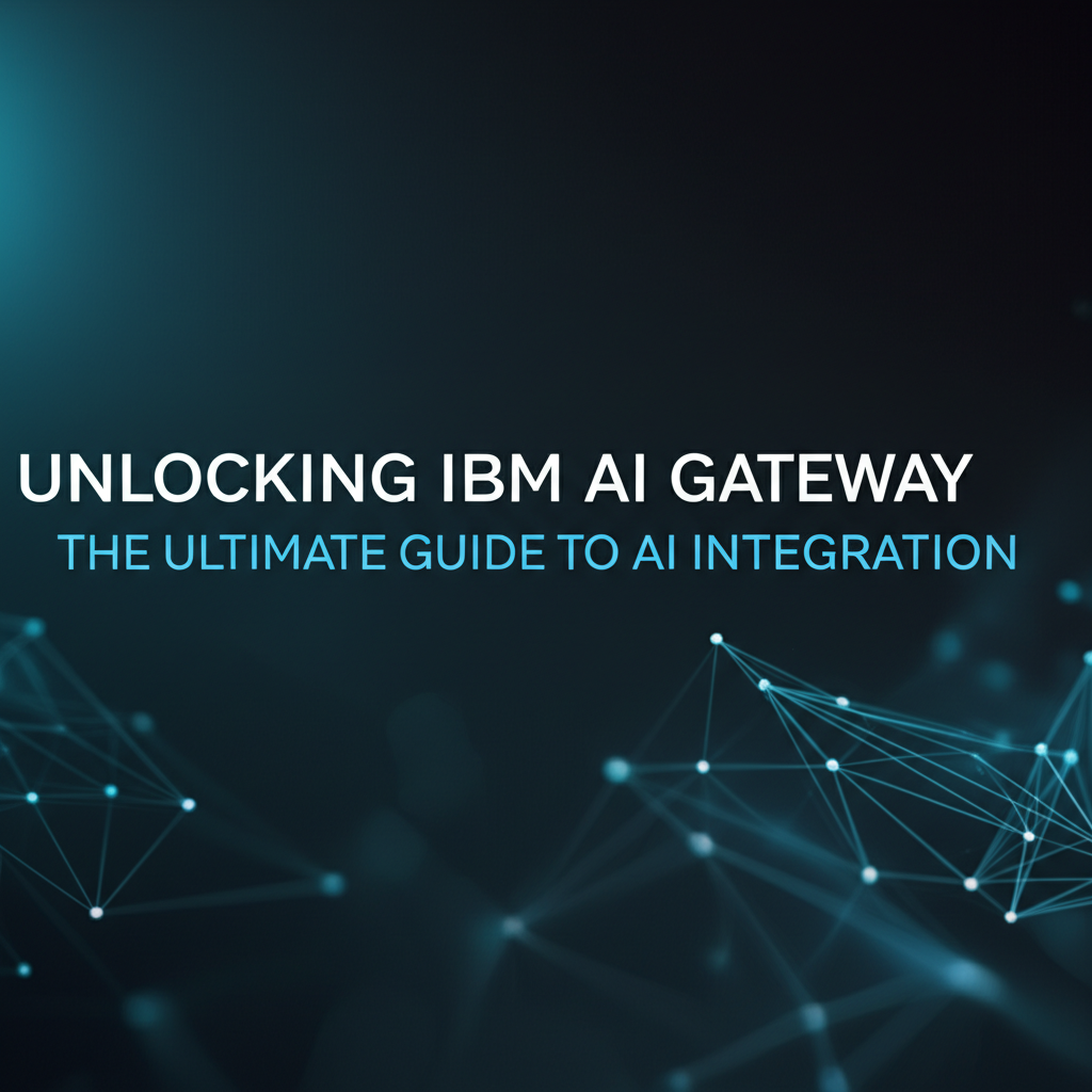 Unlocking IBM AI Gateway: The Ultimate Guide to AI Integration