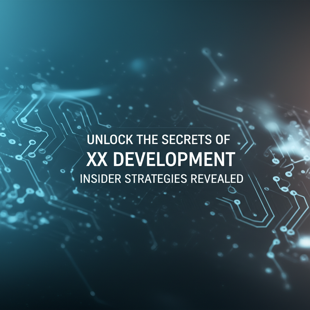 Unlock the Secrets of XX Development: Insider Strategies Revealed