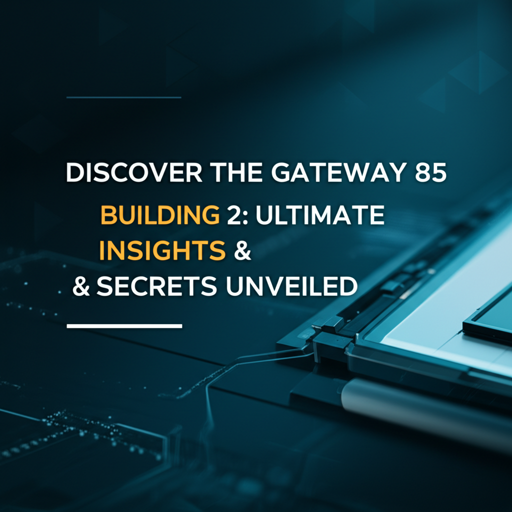 Discover the Gateway 85 Building 2: Ultimate Insights & Secrets Unveiled