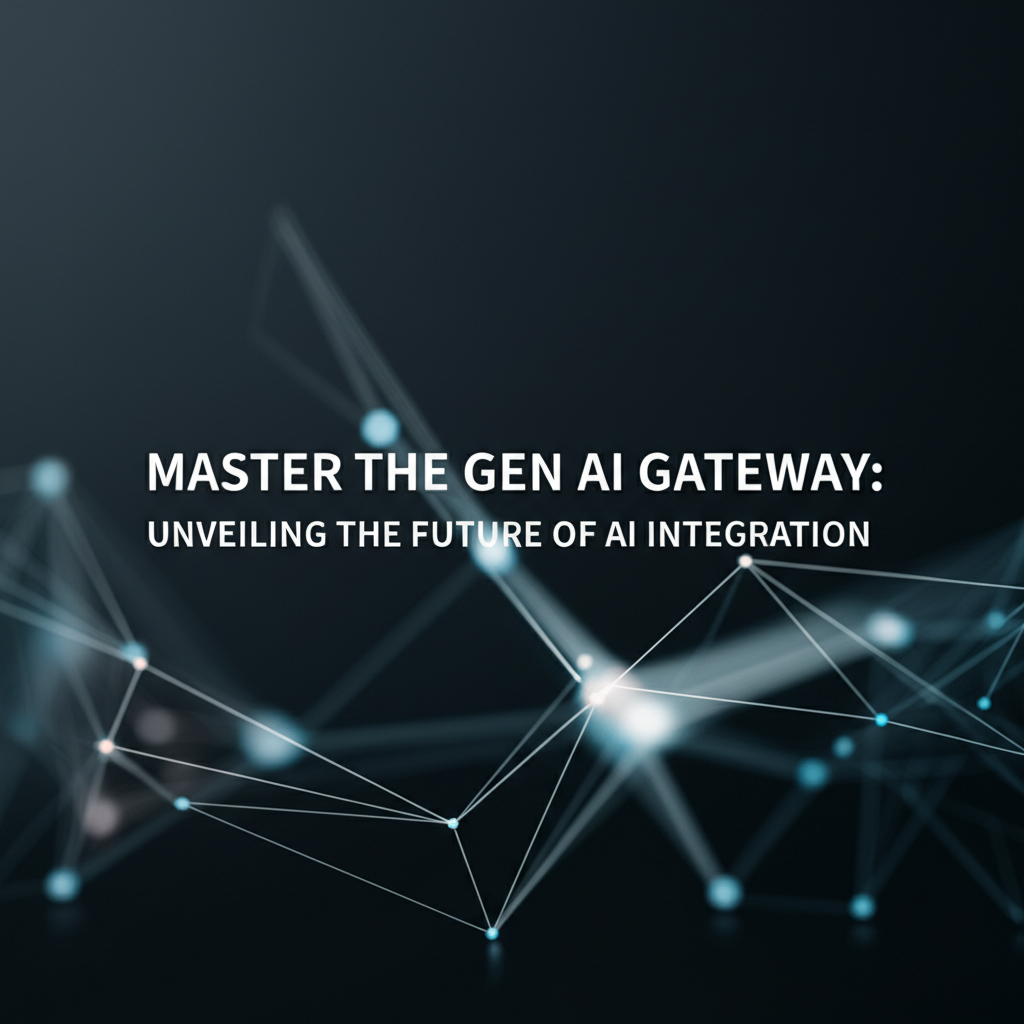 Master the Gen AI Gateway: Unveiling the Future of AI Integration