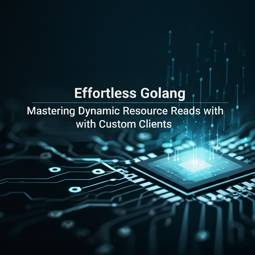 Effortless Golang: Mastering Dynamic Resource Reads with Custom Clients