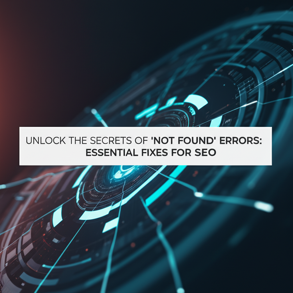 Unlock the Secrets of 'Not Found' Errors: Essential Fixes for SEO