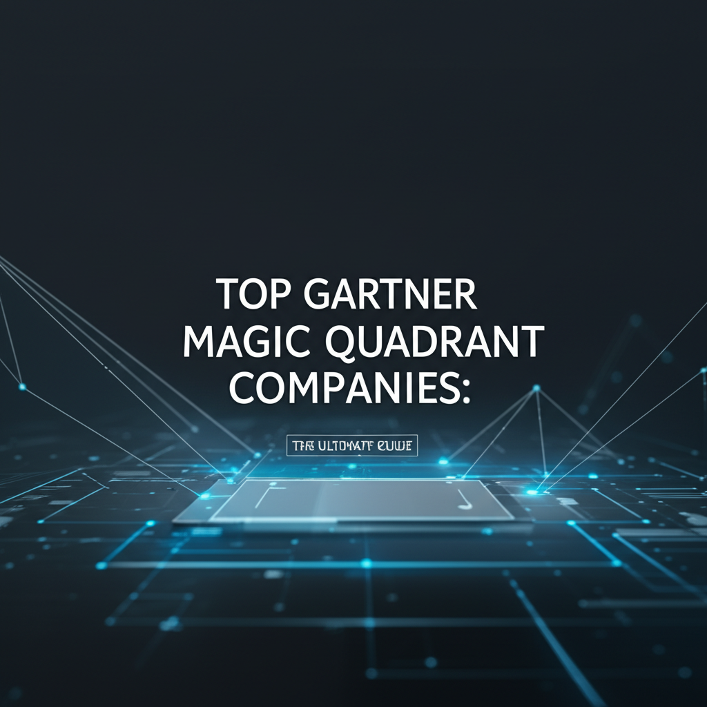 Top Gartner Magic Quadrant Companies: The Ultimate Guide