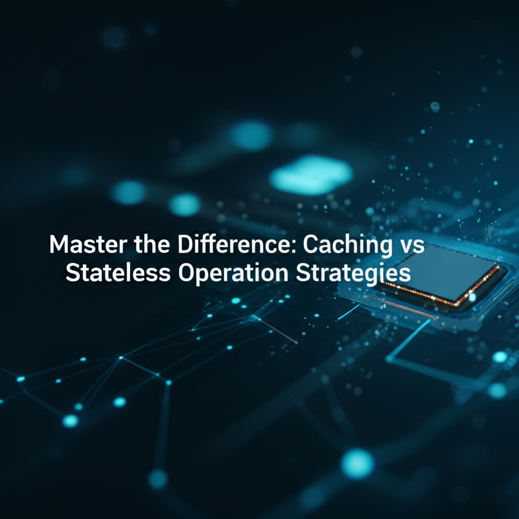 Master the Difference: Caching vs Stateless Operation Strategies