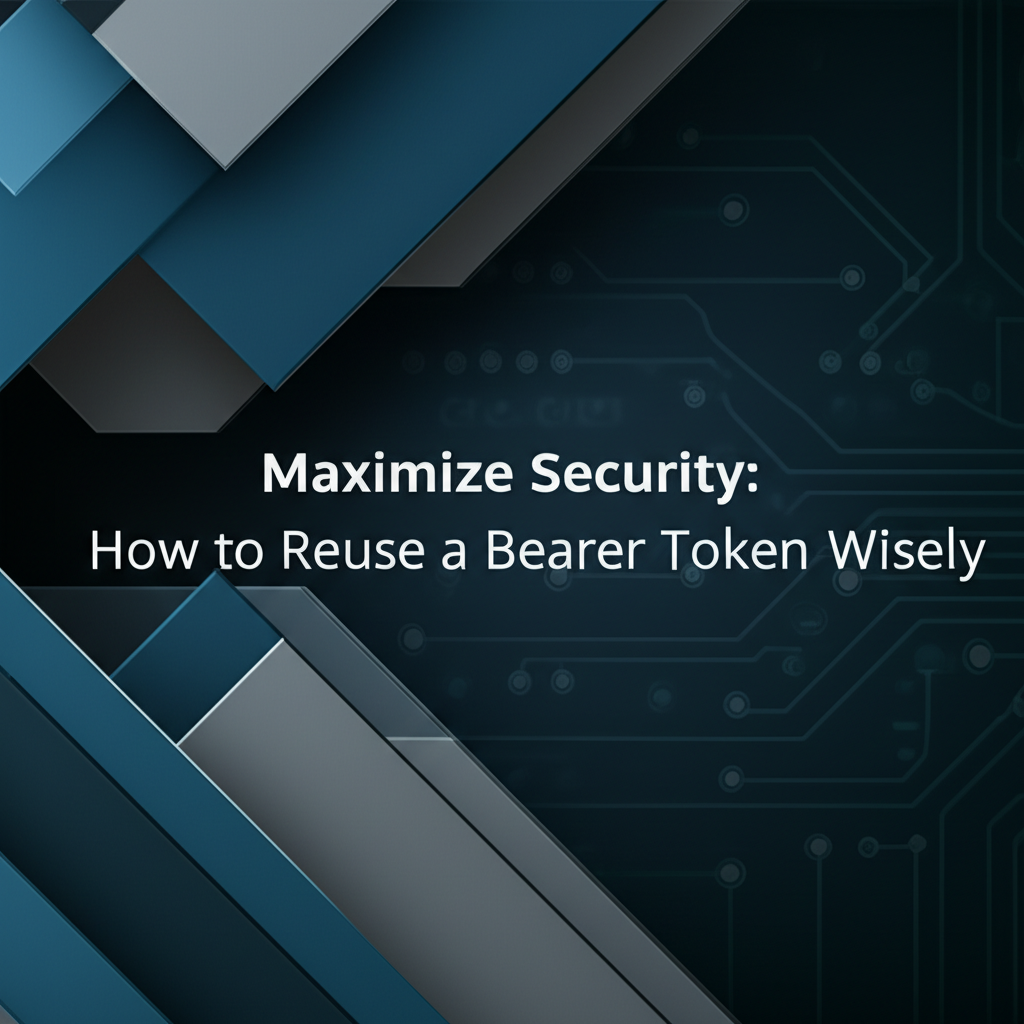 Maximize Security: How to Reuse a Bearer Token Wisely