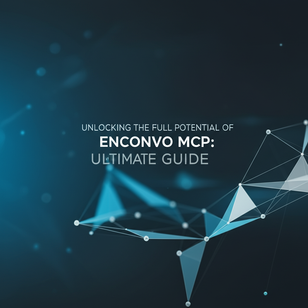 Unlocking the Full Potential of Enconvo MCP: Ultimate Guide