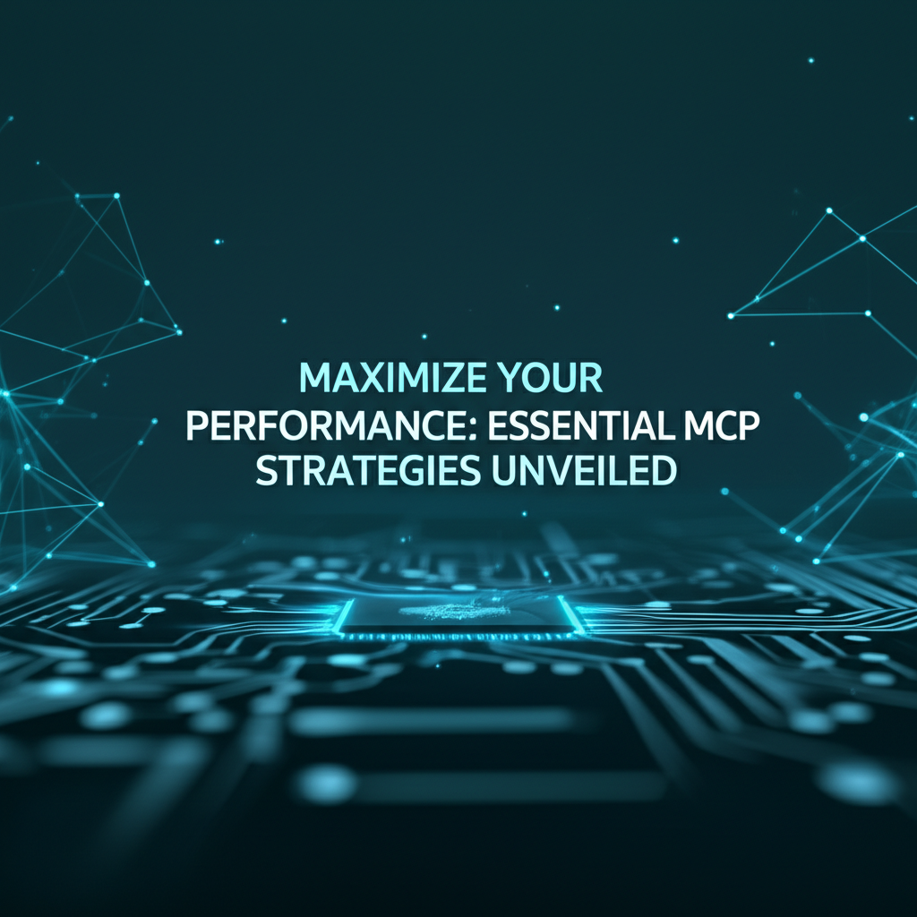 Maximize Your Performance: Essential MCP Strategies Unveiled