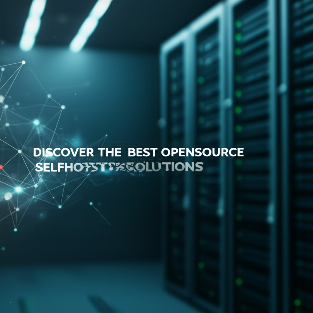 Discover the Best OpenSource SelfHosted Solutions