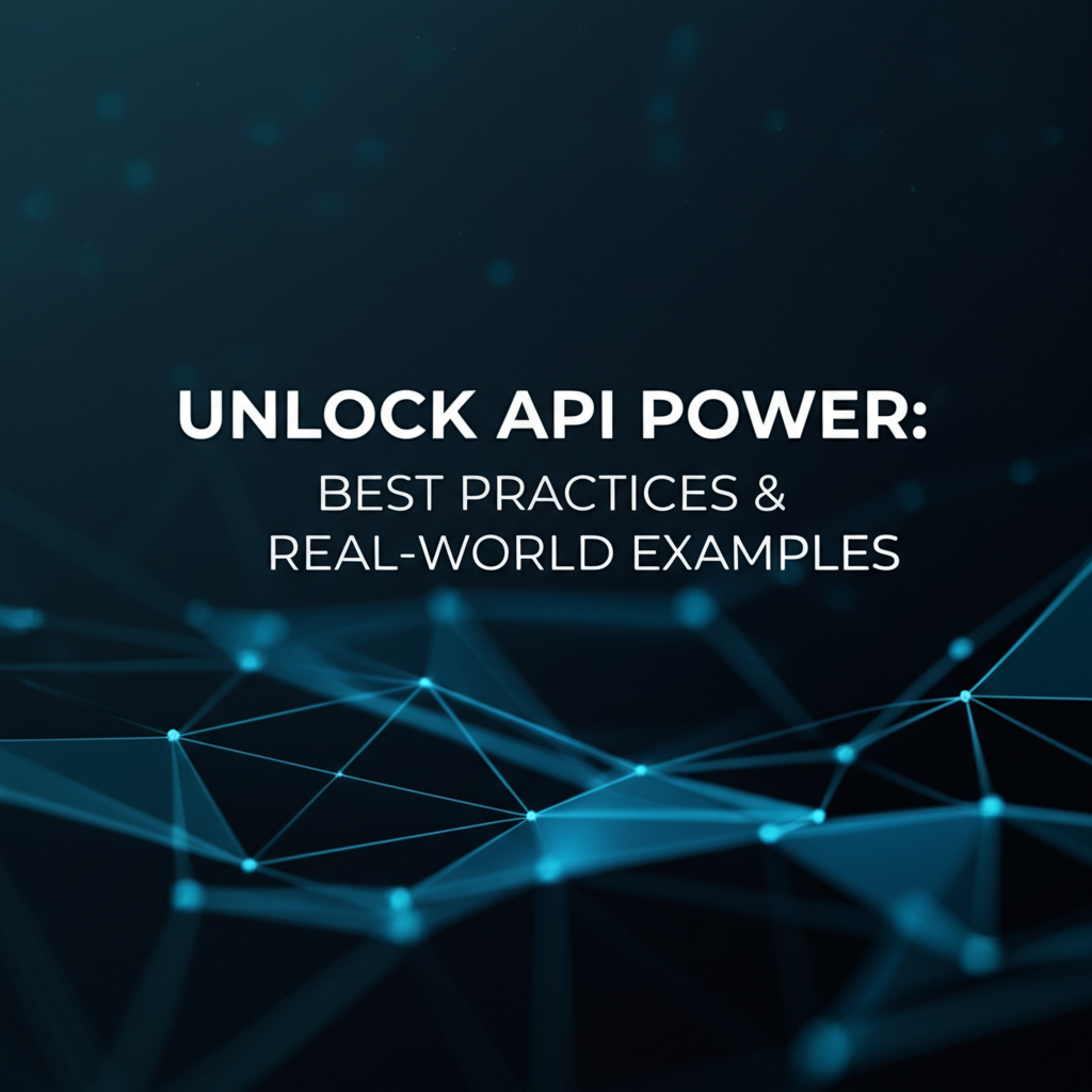 Unlock API Power: Best Practices & Real-World Examples