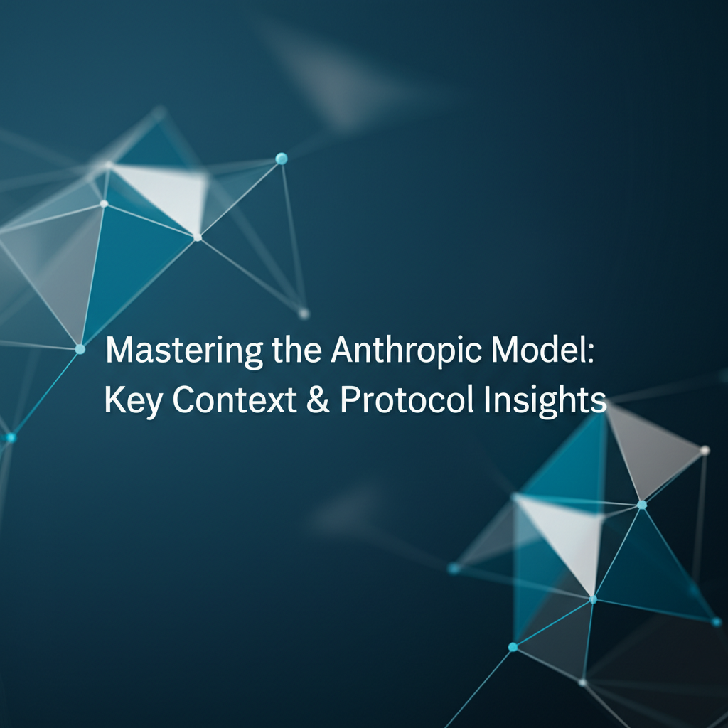 Mastering the Anthropic Model: Key Context & Protocol Insights